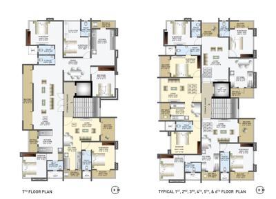 Project Image of 616.99 - 662.95 Sq.ft 2 BHK Apartment for buy in Siddhivinayak