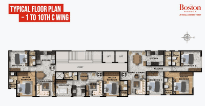 Project Image of 1358 Sq.ft 3 BHK Apartment / Flat for sale in Andheri West for Rs. 26000000