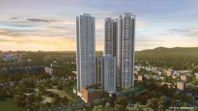 Project Image of 595.46 - 1426.33 Sq.ft 2 BHK Apartment for buy in Runwal The Sanctuary Tower 1