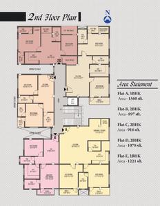 Project Image of 784.0 - 1560.0 Sq.ft 2 BHK Apartment for buy in Venus Enclave
