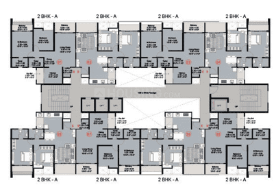 Project Image of 685.56 - 1076.0 Sq.ft 2 BHK Apartment for buy in Kohinoor West View Reserve II