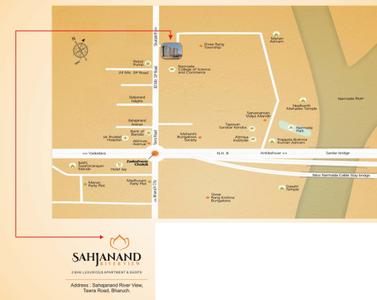 Project Image of 0.0 - 627.54 Sq.ft 2 BHK Apartment for buy in Sahjanand Riverview
