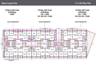 Project Image of 540.67 - 681.03 Sq.ft 1 BHK Apartment for buy in Shantaba Atulya Residency