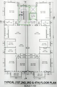 Project Image of 0.0 - 1250.0 Sq.ft 3 BHK Apartment for buy in Bengal Shamba Co Operative Society