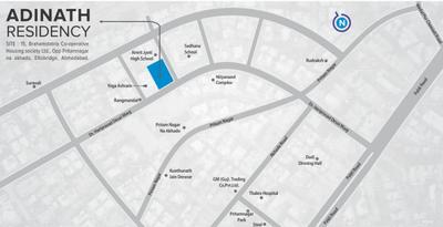 Project Image of 1814.0 - 1818.0 Sq.ft 3 BHK Apartment for buy in Aavkar Adinath Residency