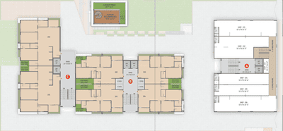 Project Image of 1945 Sq.ft 3 BHK Apartment / Flat for sale in Bopal for Rs. 8300000