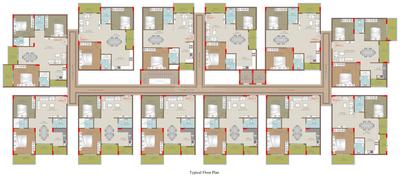 Project Image of 975.0 - 1545.0 Sq.ft 2 BHK Apartment for buy in Green Anees Enclave