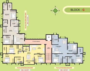 Project Image of 1743 Sq.ft 3 BHK Apartment / Flat for sale in Patia for Rs. 13000000