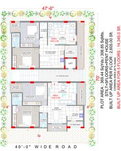 Project Image of 1285.0 - 1320.0 Sq.ft 2 BHK Apartment for buy in Siri Skanda
