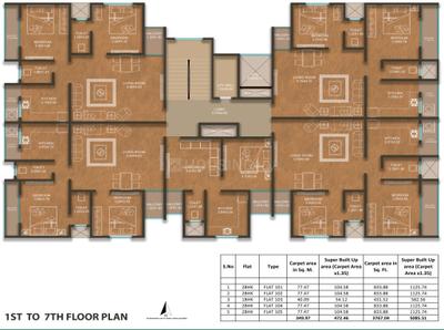 Project Image of 425.07 - 853.36 Sq.ft 1 BHK Apartment for buy in Rudrakshum Residency