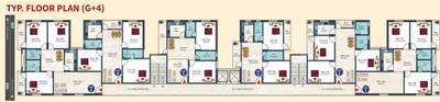 Project Image of 950.0 - 1340.0 Sq.ft 2 BHK Apartment for buy in Pawani Muskan Enclave