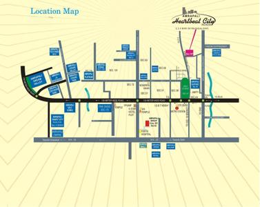 Project Image of 1195.0 - 3235.0 Sq.ft 2 BHK Apartment for buy in Amrapali Heartbeat City IV