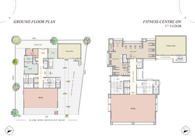 Project Image of 601.0 - 783.0 Sq.ft 2 BHK Apartment for buy in Oxford Navrang Atlantis