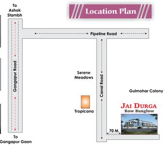 Jai Durga Row Bunglow Location Plan 1
