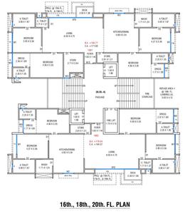 Project Image of 1145.93 - 1847.09 Sq.ft 3 BHK Apartment for buy in Paradise Pride