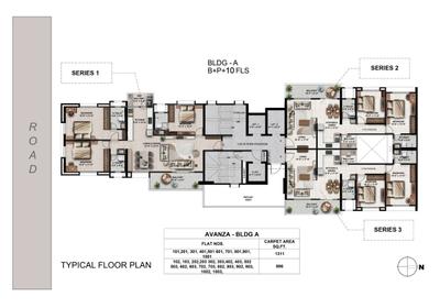 Project Image of 896.0 - 1299.0 Sq.ft 2 BHK Apartment for buy in Icon Avanza