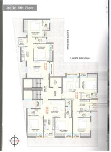 Project Image of 468.45 - 480.39 Sq.ft 2 BHK Apartment for buy in Akruti Possible Dream