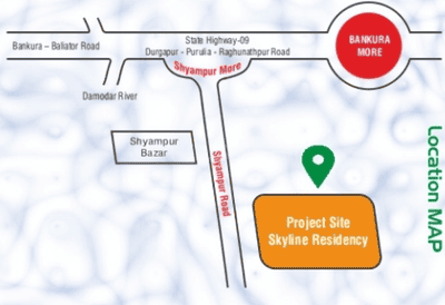 Project Image of 1056.0 - 1472.0 Sq.ft 2 BHK Apartment for buy in Maa Kali Skyline Residency
