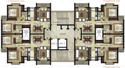 Project Image of 1150.0 - 1650.0 Sq.ft 2 BHK Apartment for buy in Shalimar Garden Bay Phase 1