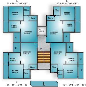 Project Image of 310.0 - 637.0 Sq.ft 1 BHK Apartment for buy in Mirador Utsav Phase 1