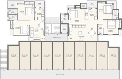 Project Image of 552.0 - 823.0 Sq.ft 2 BHK Apartment for buy in Paramount Arcade 1