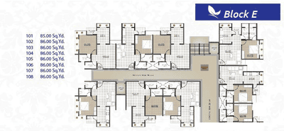 Project Image of 1017 Sq.ft 2 BHK Apartment / Flat for sale in Vatva for Rs. 2000000