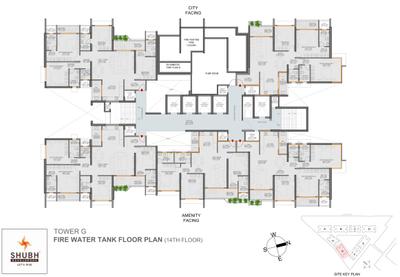 Project Image of 1106.0 - 3220.0 Sq.ft 3 BHK Apartment for buy in Shubh VEDA Tower E F G and Block 8
