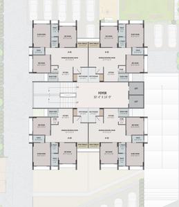 Project Image of 719.14 - 812.24 Sq.ft 2 BHK Penthouse for buy in Vishwas Colin Haven