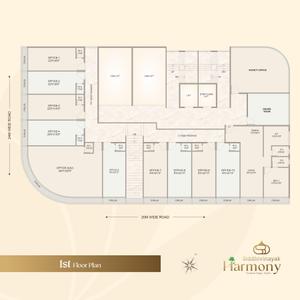Project Image of 348.15 - 581.8 Sq.ft 1 BHK Apartment for buy in Riu Siddhivinayak Harmony