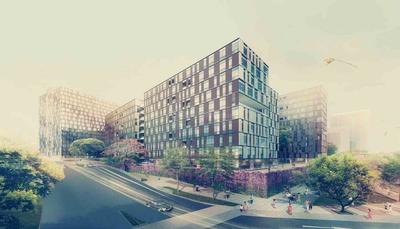 Bhartiya Nikoo Homes 4 Elevation 1