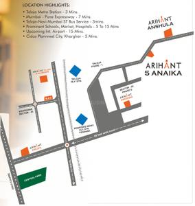 Project Image of 850 Sq.ft 2 BHK Apartment / Flat for sale in Taloja for Rs. 5250000