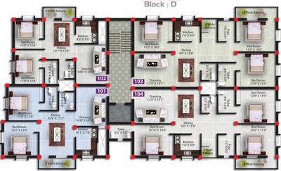 Project Image of 1100.0 - 1787.0 Sq.ft 2 BHK Apartment for buy in Satyabadi Residency