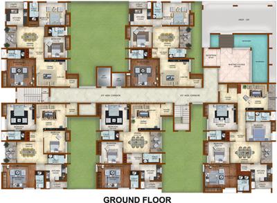 Project Image of 1337.0 - 3102.0 Sq.ft 2 BHK Apartment for buy in Arima Legend Phase 1