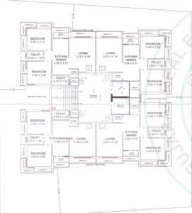 Project Image of 536.47 - 545.95 Sq.ft 2 BHK Apartment for buy in VM Vidhi Heights