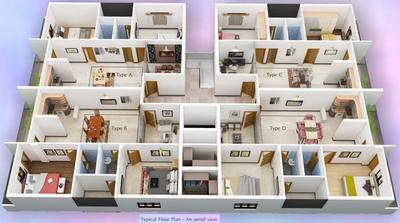 Project Image of 1242.0 - 1302.0 Sq.ft 2 BHK Apartment for buy in Pride Heights