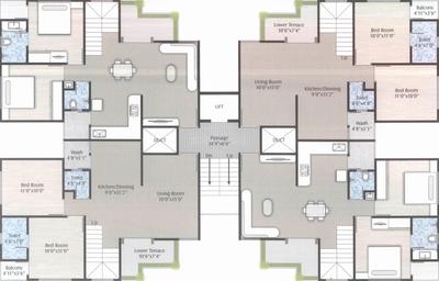 Project Image of 1300.0 - 2250.0 Sq.ft 3 BHK Apartment for buy in The Emerald