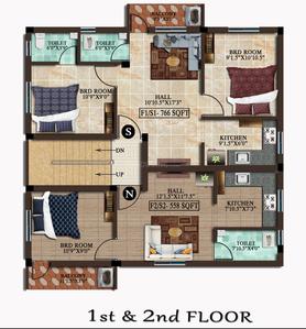 Project Image of 558.0 - 950.0 Sq.ft 1 BHK Apartment for buy in MP Anika Benito