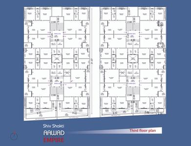 Project Image of 385.13 - 548.74 Sq.ft 1 BHK Apartment for buy in Shivshakti Aawad Empire