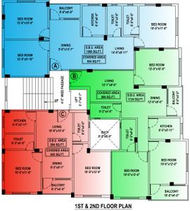 Project Image of 504.0 - 1124.0 Sq.ft 1 BHK Apartment for buy in Mondal Sargam Apartment