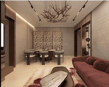 Project Image of 720.0 - 836.68 Sq.ft 2 BHK Apartment for buy in Raymond The Address by GS Bandra Tower D
