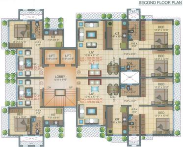 Project Image of 358.0 - 698.0 Sq.ft 1 BHK Apartment for buy in Shree Balaji Hariniwas