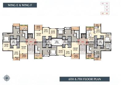 Project Image of 545.0 - 800.0 Sq.ft 1 BHK Apartment for buy in Allwin Mittal Park