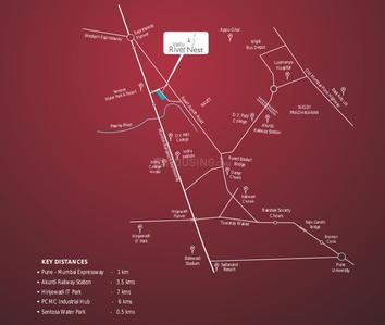 Project Image of 606.0 - 1077.0 Sq.ft 1 BHK Apartment for buy in Vastu Buildcorp River Nest