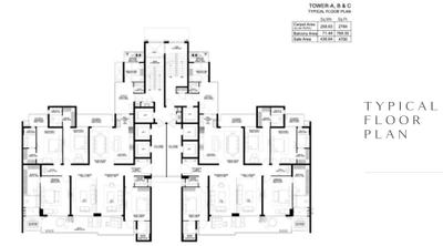 Project Image of 2783.65 - 2784.0 Sq.ft 4 BHK Apartment for buy in Gulshan Dynasty