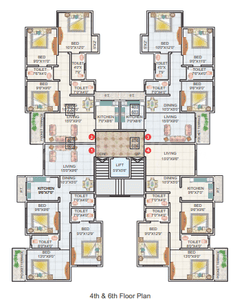 Project Image of 660.04 - 1199.96 Sq.ft 1 BHK Apartment for buy in Kaul Heritage City