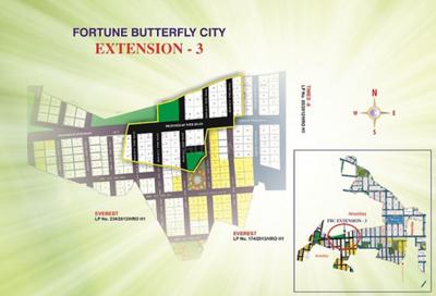 Project Image of 1800.0 - 4500.0 Sq.ft Residential Plot Plot for buy in Fortune Butterfly City