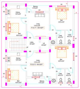 Project Image of 0.0 - 830.0 Sq.ft 2 BHK Apartment for buy in RK Sai Samyuktha