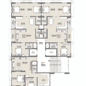 Project Image of 685.98 - 895.99 Sq.ft 2 BHK Apartment for buy in Shivanta Luxuria