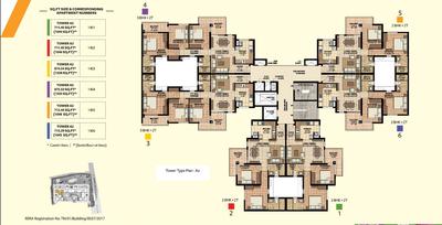 Project Image of 994.0 - 1335.0 Sq.ft 2 BHK Apartment for buy in Akshaya Orlando Phase I