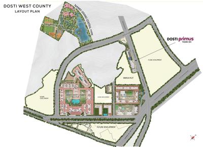 Project Image of 942.0 - 1232.0 Sq.ft 2 BHK Apartment for buy in Dosti Primus